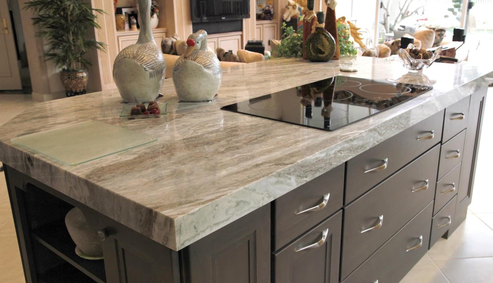 Meja Granit Fantasi Coklat Fantasy Brown Granite Countertop