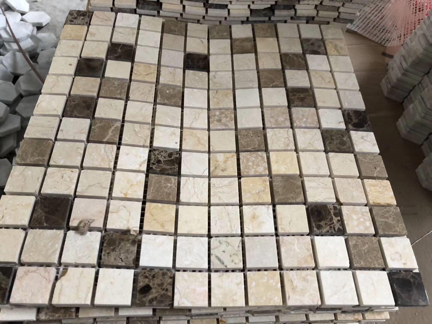 small chip mosaic tile