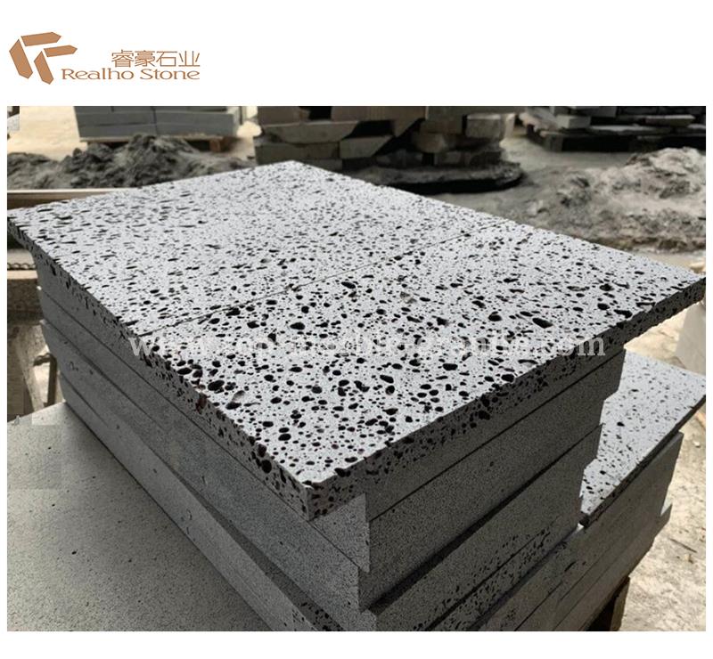 sawn lava stone tile