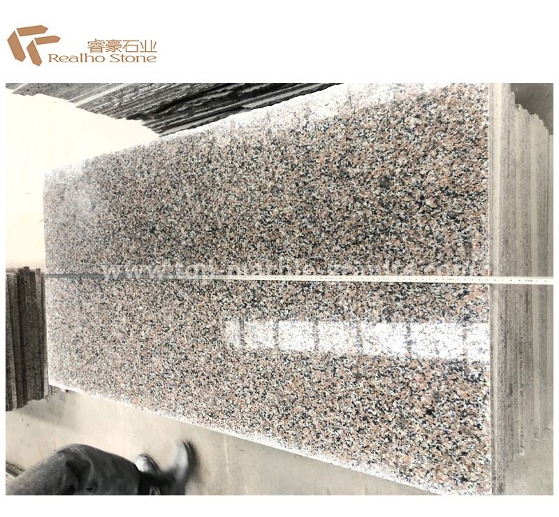 red stone countertop