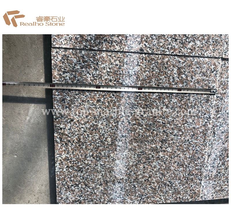 red granite worktop