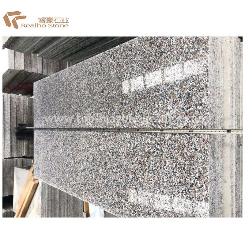 red granite tiles
