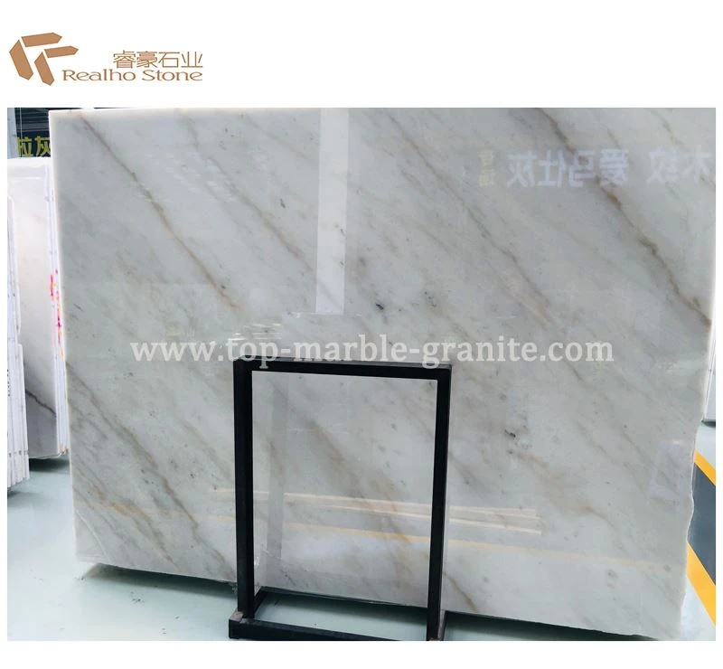 guangxi white marble style floor tiles