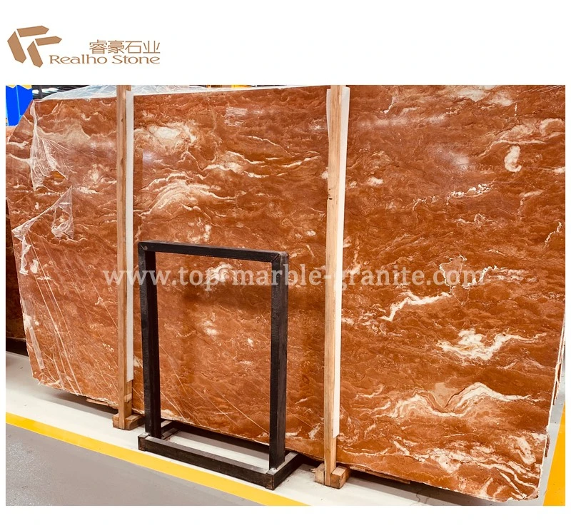 orange marble