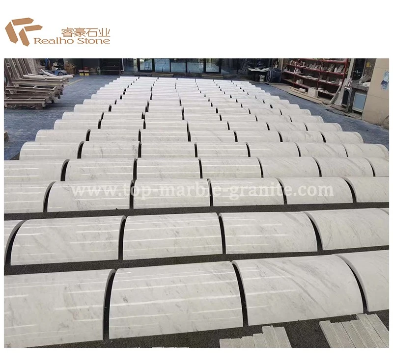 Marble column cladding tile