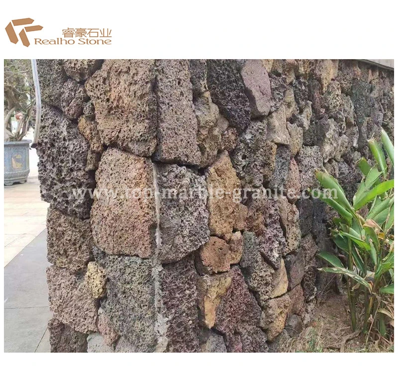 Lava stone for outside paving