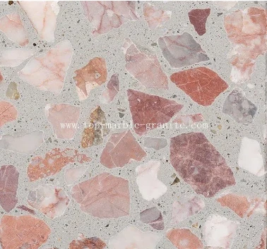 Pink Terrazzo Slab Pink Terrazzo Slab