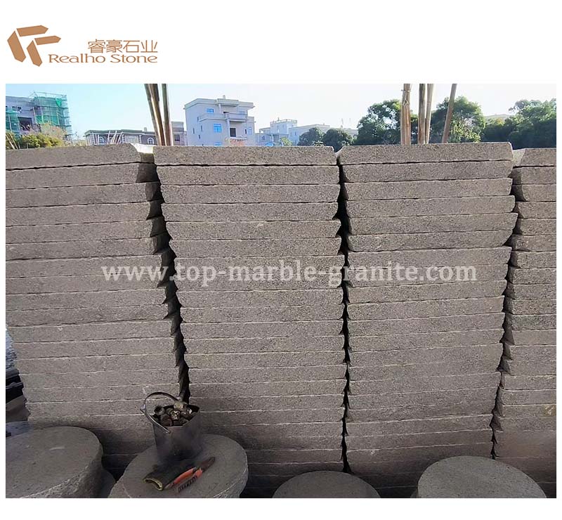 Granite paving tile for outside road