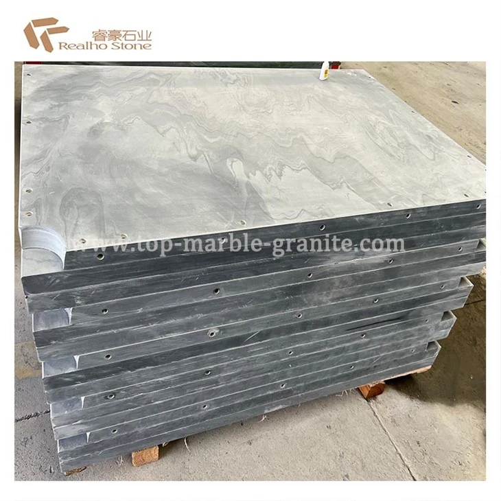 black slate table