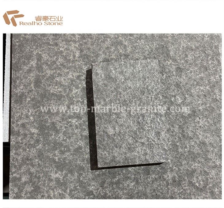 Granit Hitam Mongolia Menyala Alami