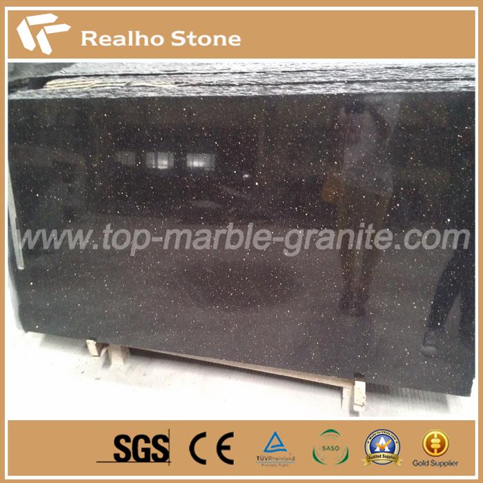 Black Galaxy Granite Slabs