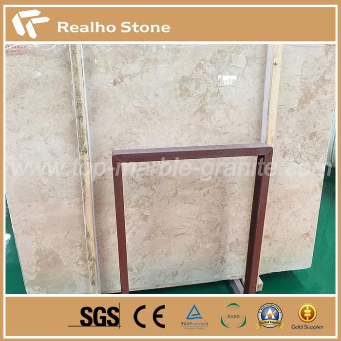 Nature Classico Antique Beige Giallo Antico Slab Marmer untuk Hotel Bintang Lima