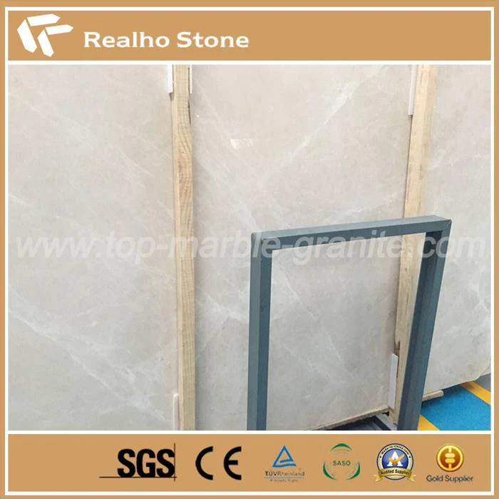 Alam Turki Baiyu Aran White Cream dan Corinthian beige marmer slab untuk proyek