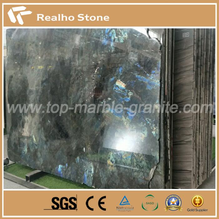 Madagascar Labradorite Blue Granite Tiles