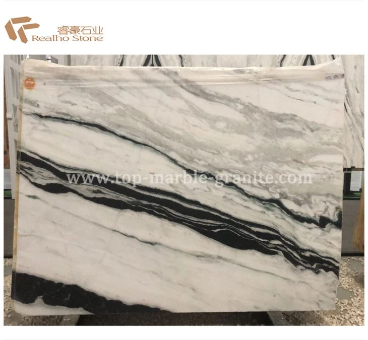 Slabs marmer putih Panda