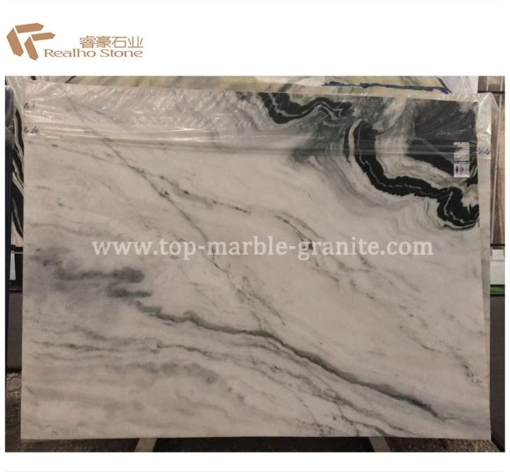 Panda White marble slab