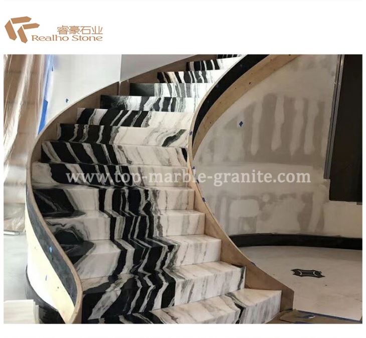Panda white stairs