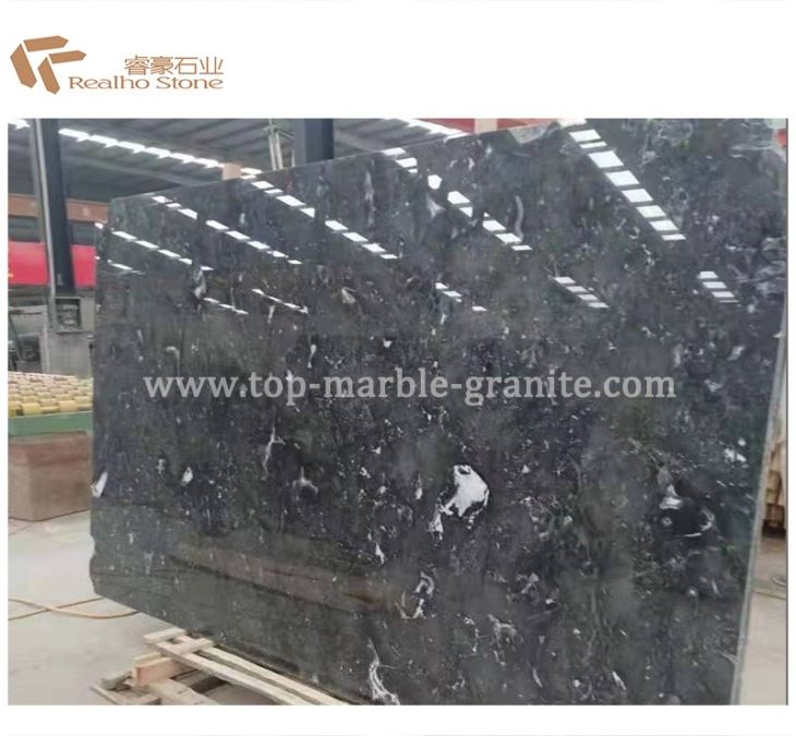 Polished King Grey Marble Slabs for Kitchen Countertop