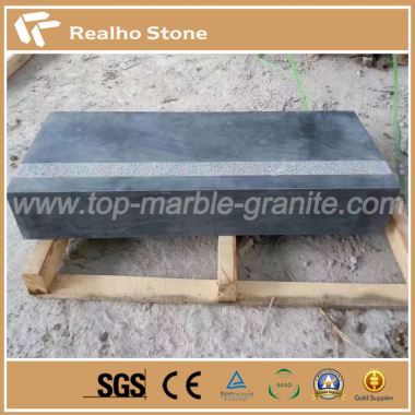 Chinese Limed Blue Limestone Steps Dengan Anti-slip Strip