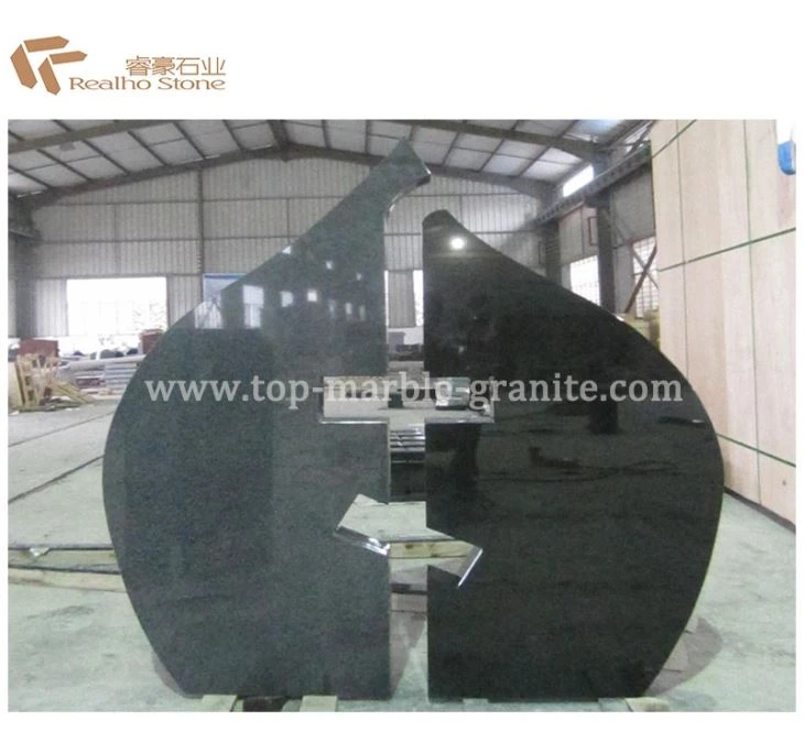 Black tombstone with special design