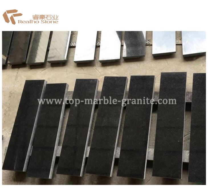 Zimbabwe ubin hitam granit lantai