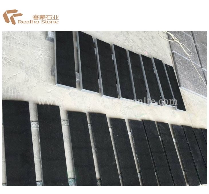 Zimbabwe Black 3cm Granite Tiles
