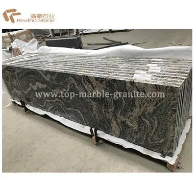 Meja Granit Gelombang Pasir Merah Untuk Dapur