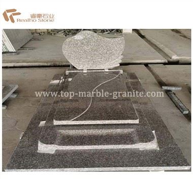 Monumen Desain Batu Nisan Granit Gaya Prancis G664