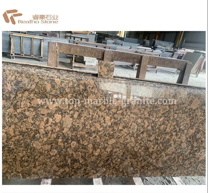 yellow granite countertop