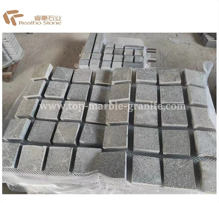 Grey Granite Cobble stone