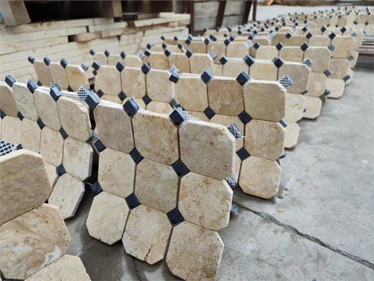 travertine mosaic tile